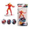303004 KIT PVC CON PINCHOS IRON MAN PARA DECORAR TARTAS 11