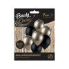 Balónová kytica - Prosecco black 7 ks