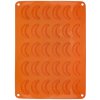 Silikónová forma oranžová - rožky 30 ks