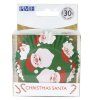 Vianočné košíčky na muffiny - Santa zelené 30 ks