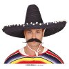 Sombrero čierne 60cm - poškodené
