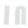 Banner strieborný - Love