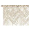 Svadobný Macrame záves - Krémový 104 x 182 cm