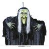 Visiaca dekorácia - Bosorka zelená 90 cm