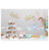 Girlanda Hello Baby - Zlatá 150 cm