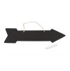 set of 3 paper slate black arrows w chalk 41cm x 10cm