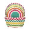 Košíčky na pečenie - Viacfarebné 48 ks