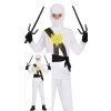 Detský chlapčenský kostým - Ninja biely