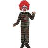 Detský kostým - Strašidelný klaun Deluxe