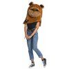 Plyšová maska pre dospelých - Ewok