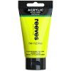 Akrylová farba fluorescentná žltá 75 ml Reeves