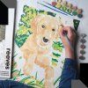 Maľovanie podľa čísel - Labrador 30x40 cm