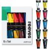Sada akrylových farieb 10x75ml Reeves