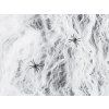 Biela pavučina s pavúkmi 2 ks