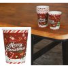 Papír poharak - Merry Christmas  6 db 240 ml
