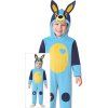 Detský kostým s kapucňou - Bluey