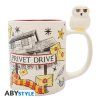 Keramický 3D hrnček Harry Potter - Privátna cesta 460 ml