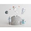Fóliový balón chodiaci - Robot 37 x 80 cm