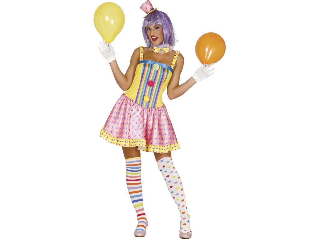 Kostium damski – seksowna kobieta - klaun