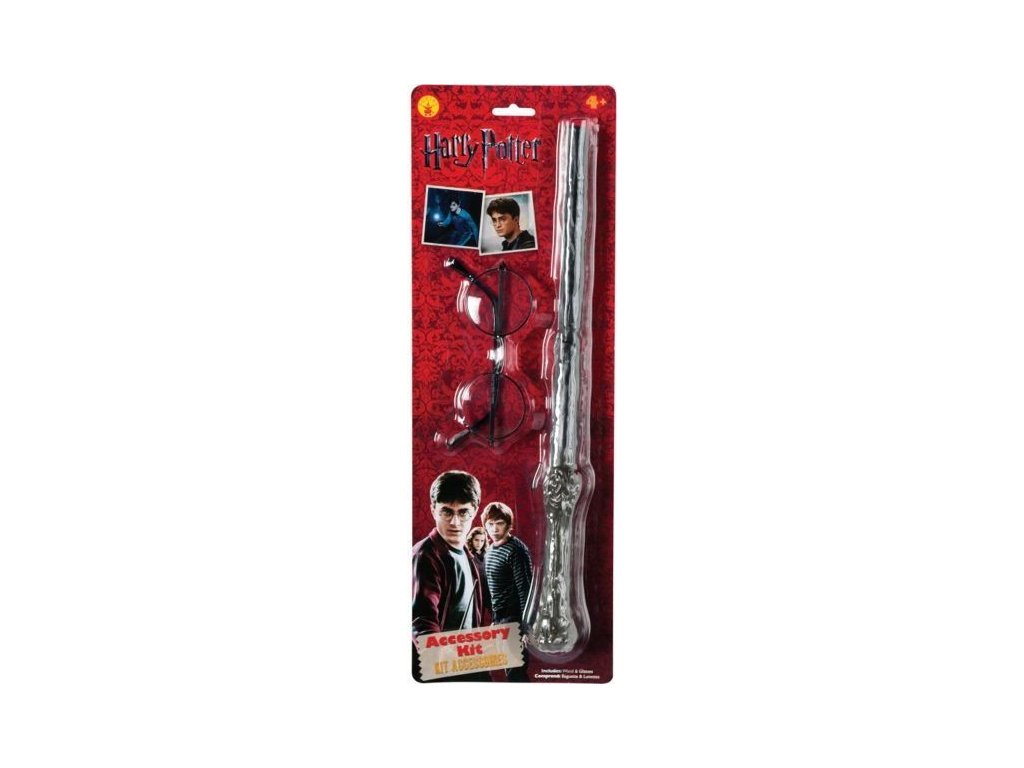 Harry Potter Blister Kit Wand and Glasses 5964101 193afec96fe4045fba3b93c71d8a223c