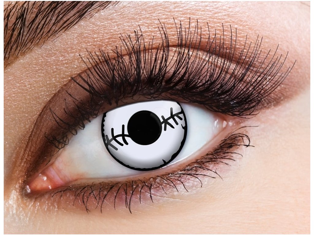 eyecasions one day halloween contact lenses stitch 1 pair p23480 94506 image