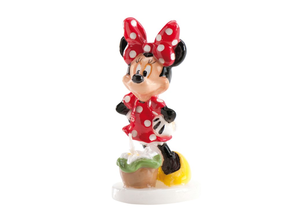 Świeczka 3D - Minnie Mouse 8 cm