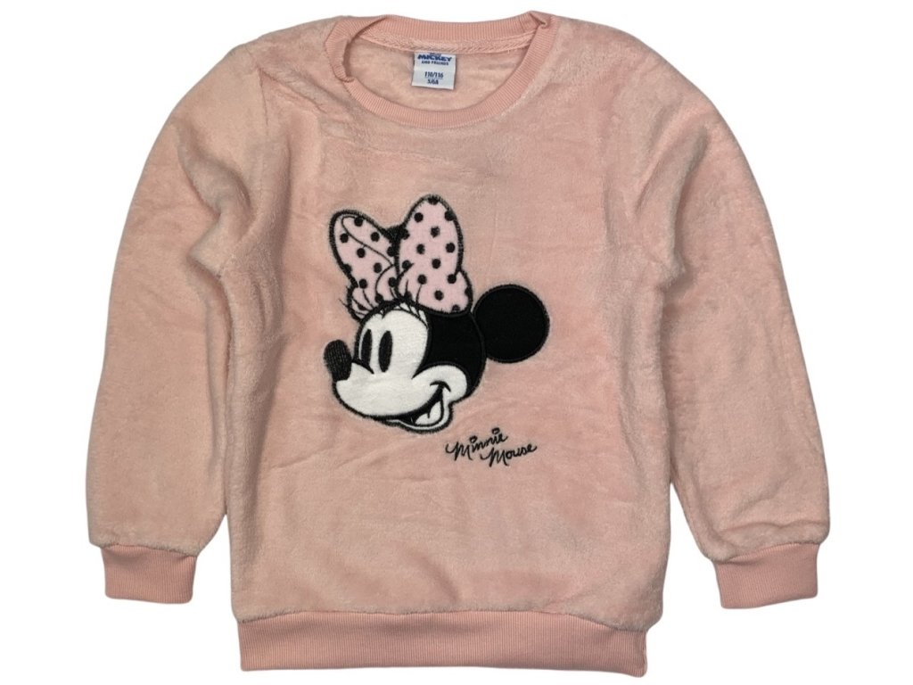 Bluza dziewczęca - Minnie Mouse różowa