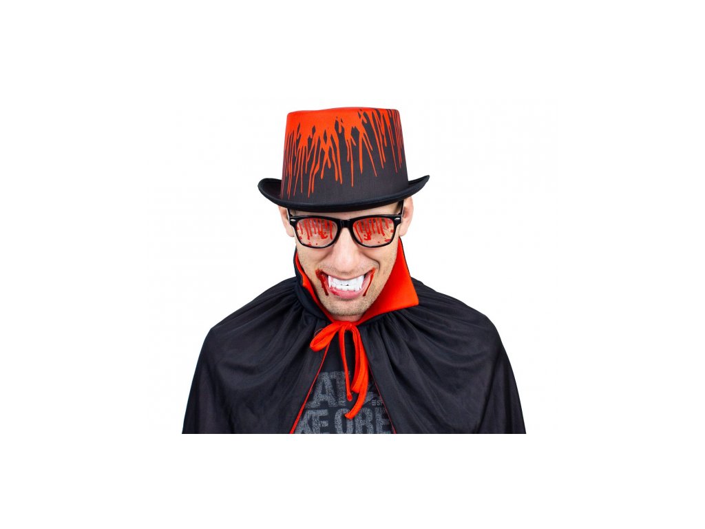 Okulary - Ślady krwi