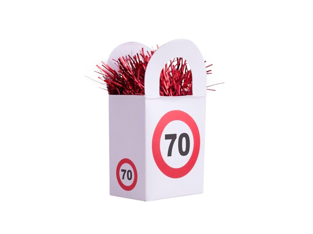 Obciążnik do balonów - znak drogowy 70.