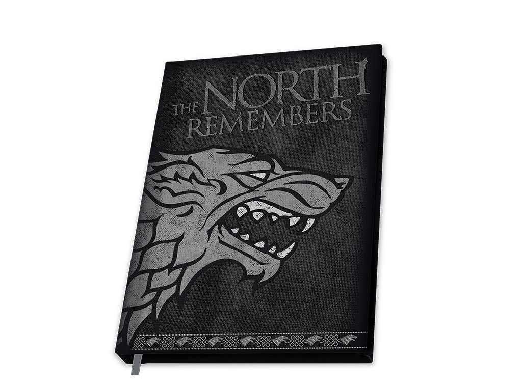 game of thrones a5 notebook stark x4