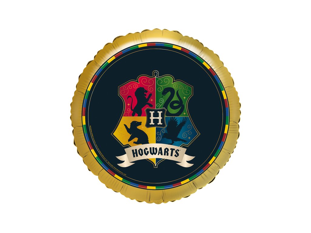 Balon foliowy Harry Potter - domy Hogwartu 45 cm