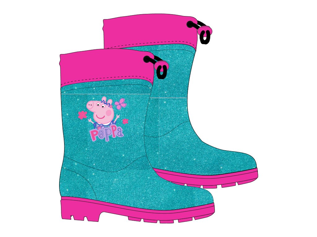 Gumiaki dziewczęce - Peppa Pig