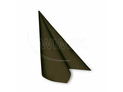 Servítky PREMIUM hnedé 40 x 40 cm [50 ks]