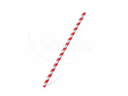 98947 slamka papirova spirala cervena jumbo 8mm x 25cm 100 ks