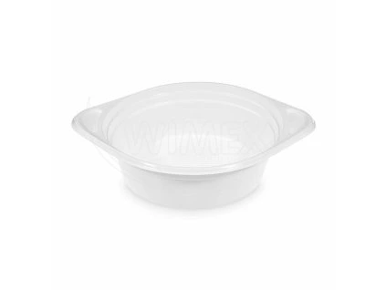 Miska (PP) s uškami biela 500ml [10 ks]