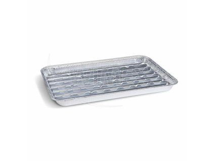 Tácka na gril (ALU) hranatá 34 x 22 cm [5 ks]