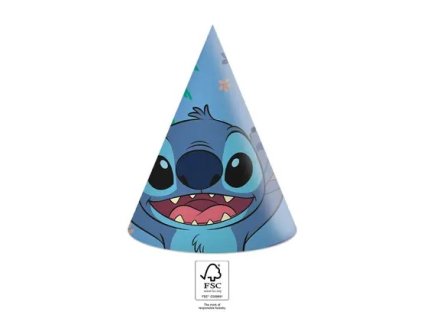 Papierowe kapelusiki - Stitch