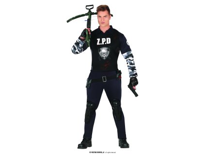 Kostium męski - Policjant zombie