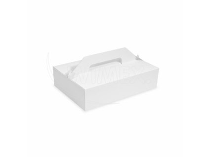 101965 nosic na zakusky pap bily 27 x 18 x 8 cm 50 ks