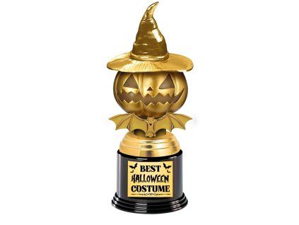 Trofej - Najlepší Halloweensky kostým tekvica