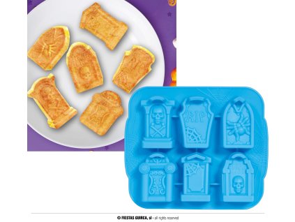 Forma na pečenie - Náhrobné kamene 21x 18 cm