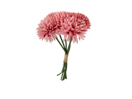 bunch of 6 dahlia old pink 26cm