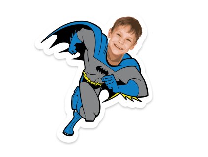 Personalizowany topper na tort - Batman