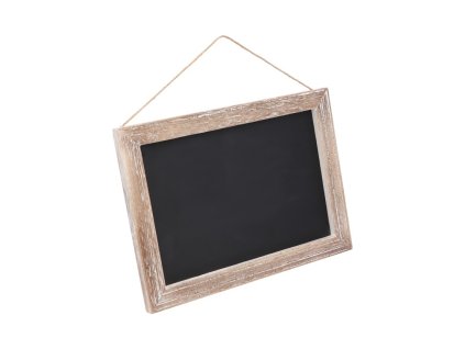 Drevená tabuľa na zavesenie