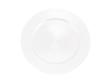 Dekoračný tanier - Biely 33 cm