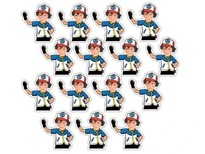 Personalizované konfety - Pokémon