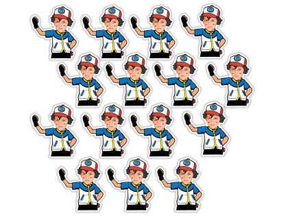 Personalizowane konfetti - Pokemon