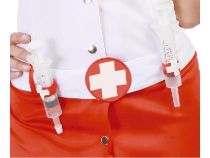 Pas z dwoma strzykawkami