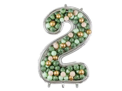 Číselný rám na balóny - 2