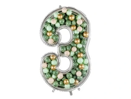 Číselný rám na balóny - 3